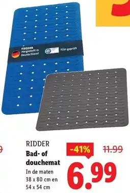 Lidl Ridder Bad of douchemat aanbieding
