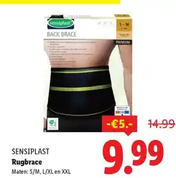 Lidl Sensiplast Rugbrace aanbieding