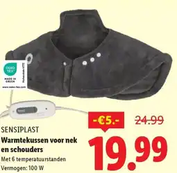 Lidl Sensiplast Warmtekussen voor nek en schouders aanbieding