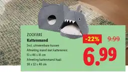 Lidl Zoofari Kattenmand aanbieding