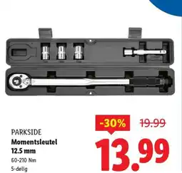 Lidl Parkside Momentsleutel 12.5 mm aanbieding
