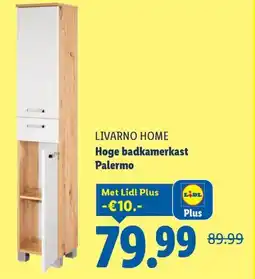 Lidl Livarno home Hoge badkamerkast Palermo aanbieding