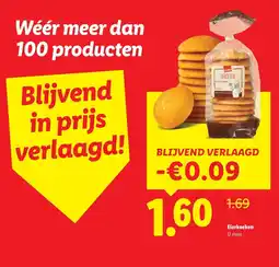 Lidl Eierkoeken aanbieding