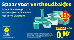Lidl Vershoudbakjes aanbieding