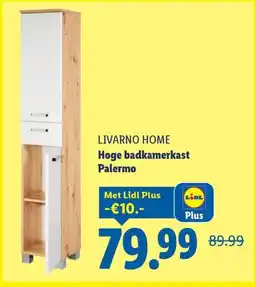 Lidl Livarno home Hoge badkamerkast Palermo aanbieding