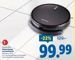 Lidl Silvercrest Robotstofzuiger met dweilfunctie aanbieding
