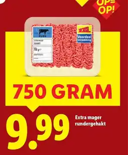 Lidl Extra mager rundergehakt aanbieding