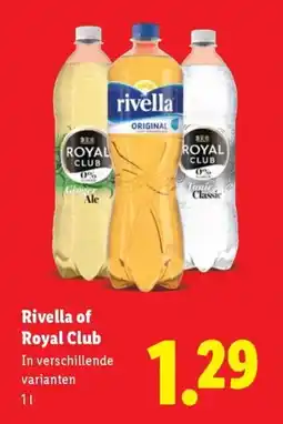 Lidl Rivella of Royal Club aanbieding