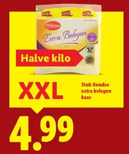 Lidl Stuk Goudse extra belegen kaas aanbieding