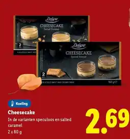 Lidl Cheesecake aanbieding