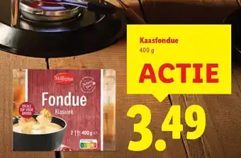 Lidl Kaasfondue aanbieding