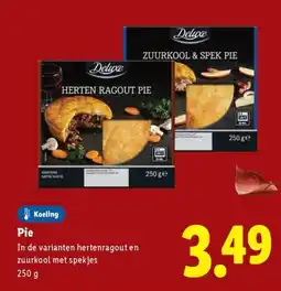 Lidl Pie aanbieding