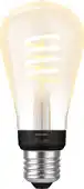 MediaMarkt PHILIPS HUE Filament edisonlamp ST64 E27 WA klein aanbieding