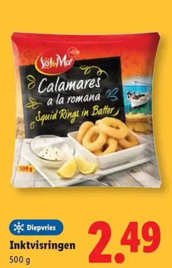Lidl Inktvisringen aanbieding