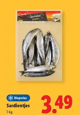 Lidl Sardientjes aanbieding
