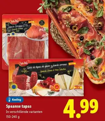 Lidl Spaanse tapas aanbieding