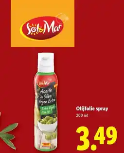 Lidl Olijfolie spray aanbieding