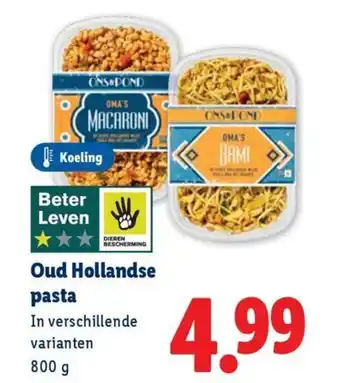 Lidl Oud Hollandse varianten aanbieding