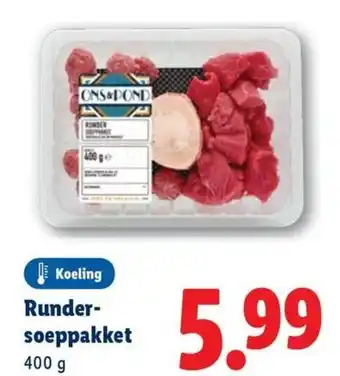 Lidl Runder soeppakket aanbieding