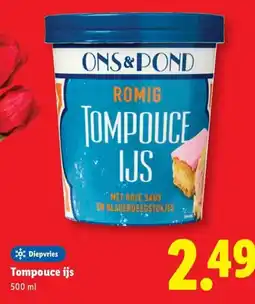 Lidl Tompouce ijs aanbieding
