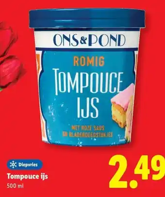Lidl Tompouce ijs aanbieding