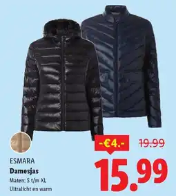 Lidl Esmara Damesjas aanbieding
