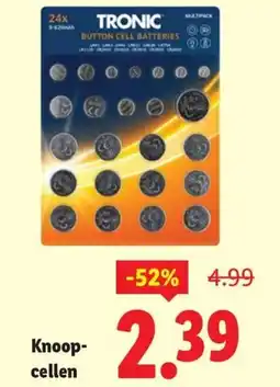 Lidl Knoop cellen aanbieding