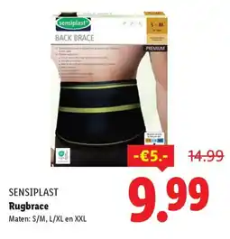 Lidl Sensiplast Rugbrace aanbieding