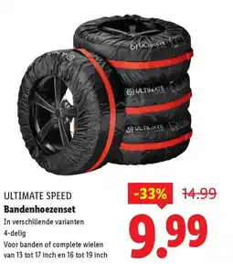 Lidl Ultimate speed Bandenhoezenset aanbieding