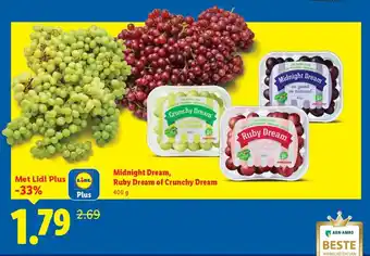 Lidl Ruby Dream of Crunchy Dream aanbieding