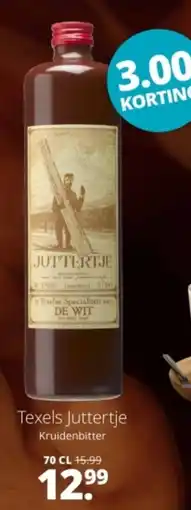 Mitra Texels Juttertje Kruidenbitter aanbieding