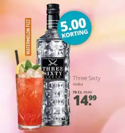 Mitra Three Sixty Vodka aanbieding