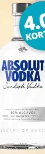 Mitra Absolut Vodka aanbieding