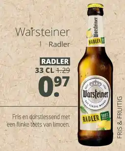 Mitra Warsteiner Radler aanbieding