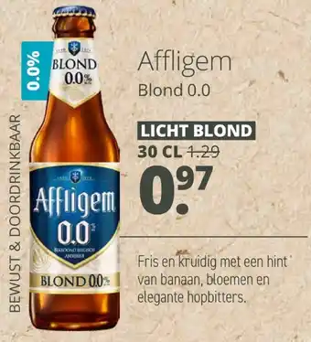 Mitra Affligem Blond 0.0 aanbieding