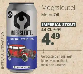 Mitra Moersleutel Motor Oil aanbieding