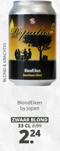 Mitra BlondEiken by Jopen aanbieding