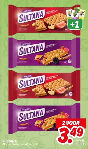 Dekamarkt Sultana aanbieding