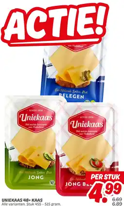 Dekamarkt Uniekaas 48+ kaas aanbieding