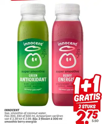 Dekamarkt Innocent aanbieding