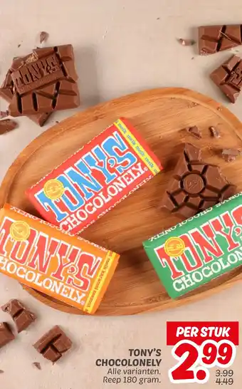 Dekamarkt Tony's chocolonely aanbieding