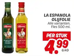 Dekamarkt La espanola olijfolie aanbieding