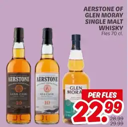 Dekamarkt Aerstone of glen moray single malt whisky aanbieding