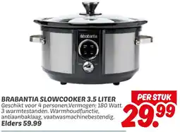 Dekamarkt Brabantia slowcooker aanbieding