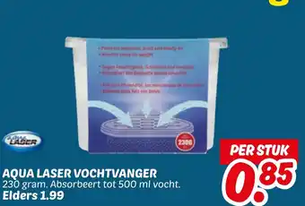 Dekamarkt Aqua laser vochtvanger aanbieding