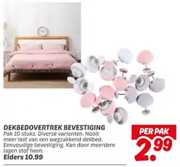 Dekamarkt Dekbedovertrek bevestiging aanbieding