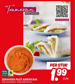 Dekamarkt Dekavers filet americain aanbieding
