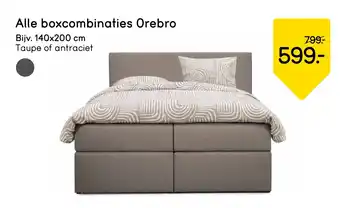 Leen Bakker Alle boxcombinaties Orebro aanbieding