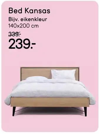 Leen Bakker Bed Kansas aanbieding