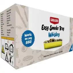 Albert Heijn Grill Guru Smoke tray whiskey chips aanbieding